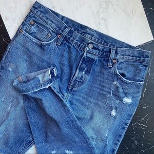 LEVI’S 501 CT | Selvedge Boyfriend Fit Jeans